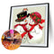 5D Diamond Painting Christmas Snowman Embroidery Cross Stitch Home Decor Newly