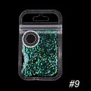 Glitter Drill Shiny Diamond Nail Sequin Sparkly Flakies Nail Art Decor(9)
