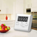Kitchen Cooking Timers Count-Down Up Large LCD Digitals Loud Alarm Z Clock L4I0