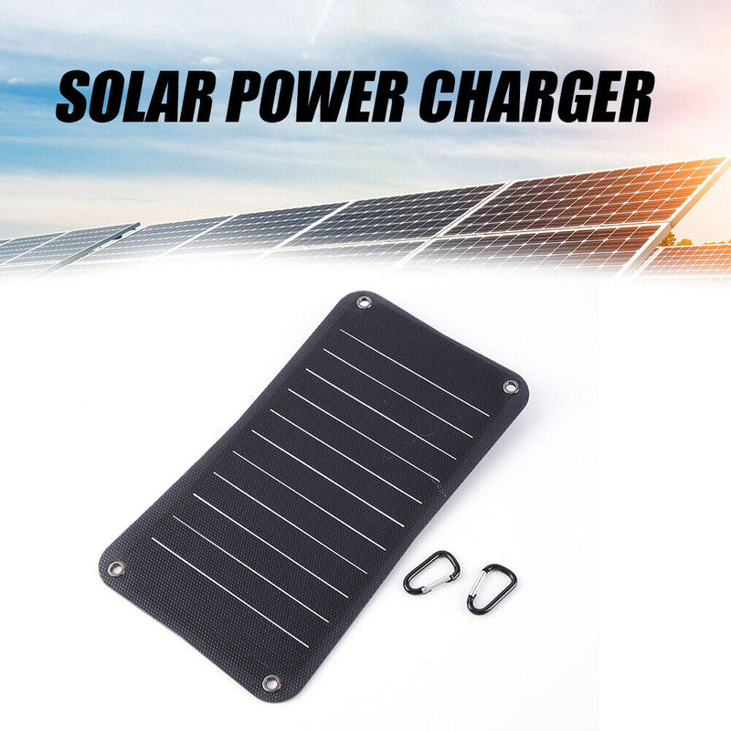 ETFE Solar Panel Portable 10W 5V Charger for Mobile Phone Camping Travel Newly