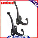 2pcs Metal Hangers Wall Hook Handle Stainless Steel Handle Drawer Handle Hook