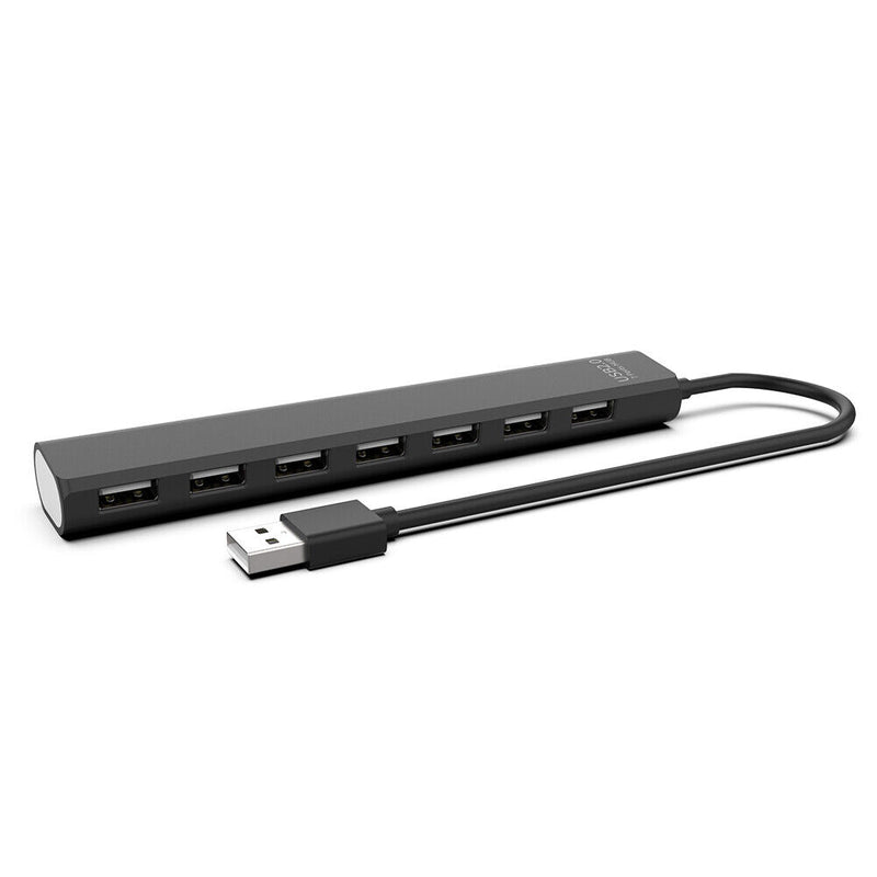USB 2.0/3.0 HUB Adapter Multi USB Splitter 7-Port USB Expander for PC Computer