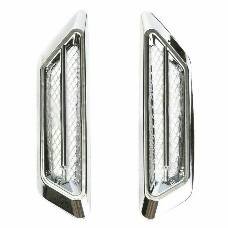2pcs Universal Cars SUV Air Flow Fender Side Vent Decoration G3J9 A1L9 F M7C8