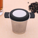 Stainless Steel Tea Strainers Infuser Steeping Loose Leaf Tea Filter(Black)