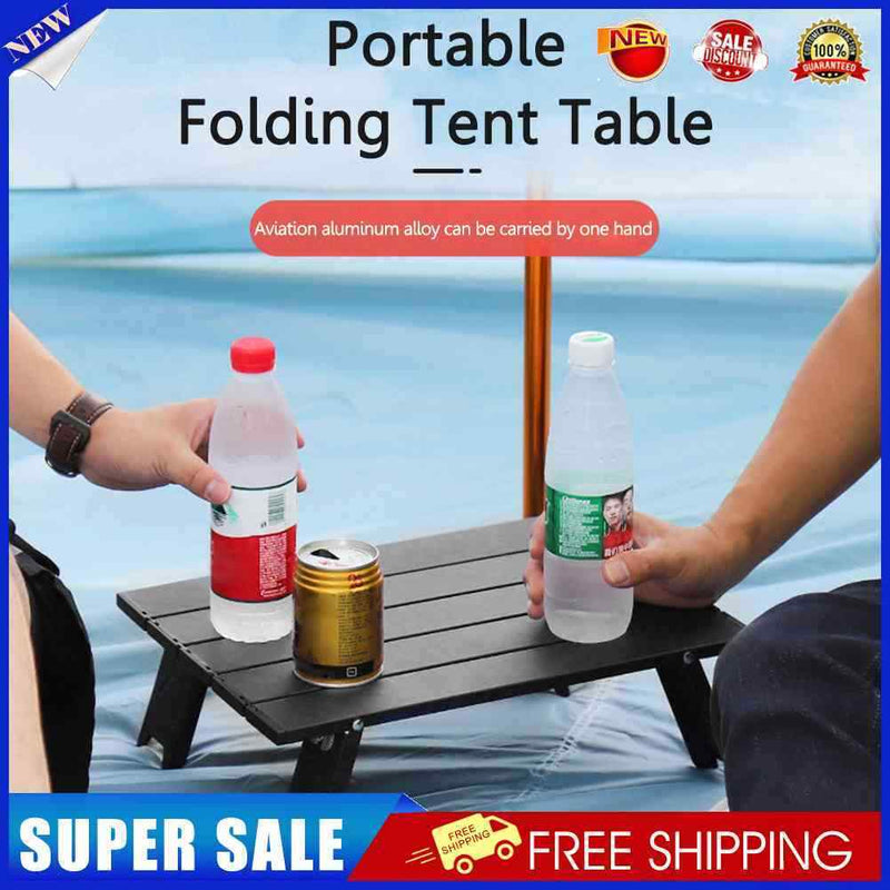 #A Lightweight Mini Folding Table Coffee Table for Outdoor BBQ Camping Tent Picn