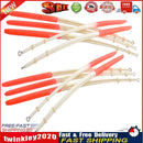 10pcs 18.5cm Feather Float Hard Tail Fishing Float with Rings for Fishing Newly
