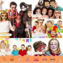 Face Paint Halloween Fancy Dress Cosmetic Body Makeup 3 x Colors 1 X9U4