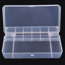 2 Layer Multifunctional Fishing Lure Plastic Box Portable Kit Storage Case Newly