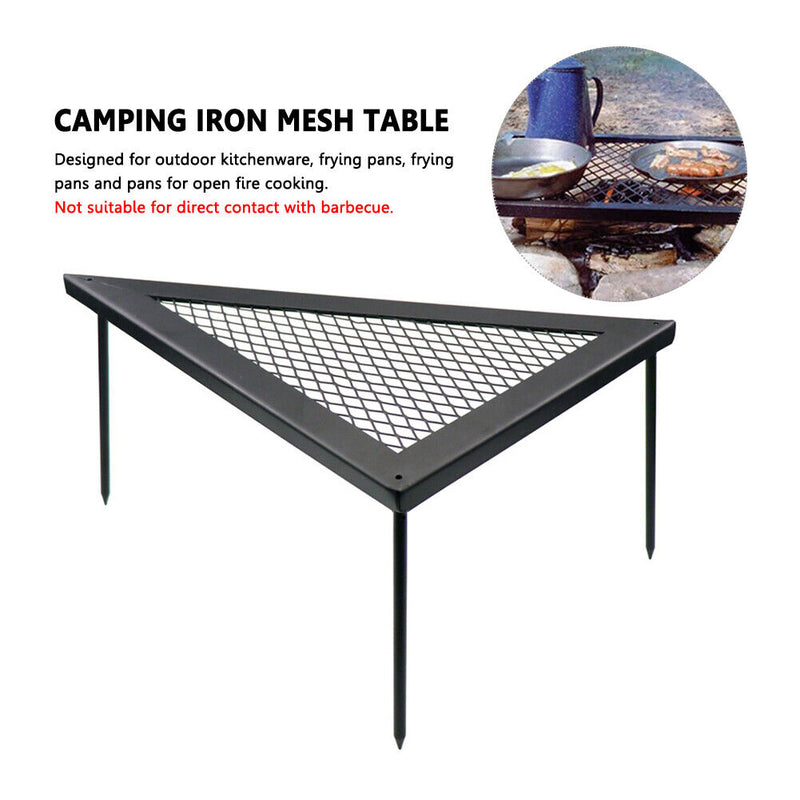Outdoor Barbecue Iron Net Table Camping Home Kitchen Cooking BBQ Grill Racks