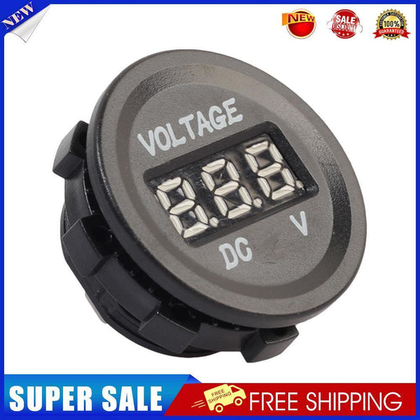 Car Digital LCD Display Cigarette Lighter Voltmeter Voltage Meter Gauge