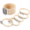 Diy Bamboo Handmade Sewing Tools Round Loop Embroidery Hoop Cross Stitch Frame