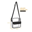 Transparent Phone Shoulder Crossbody Bags for Women Men Casual Messenger Pouch