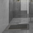 Nordic Style Entrance Mat Absorbent Floor Bathroom Rug Carpet (D Dark Grey)