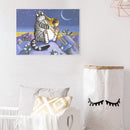 5D DIY Full Drill Diamond Painting Music Cat Cross Stitch Embroidery Mosaic