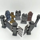 Halloween Tombstones Gravestone Prop Outdoor Graveyard Horror Garden Decor .