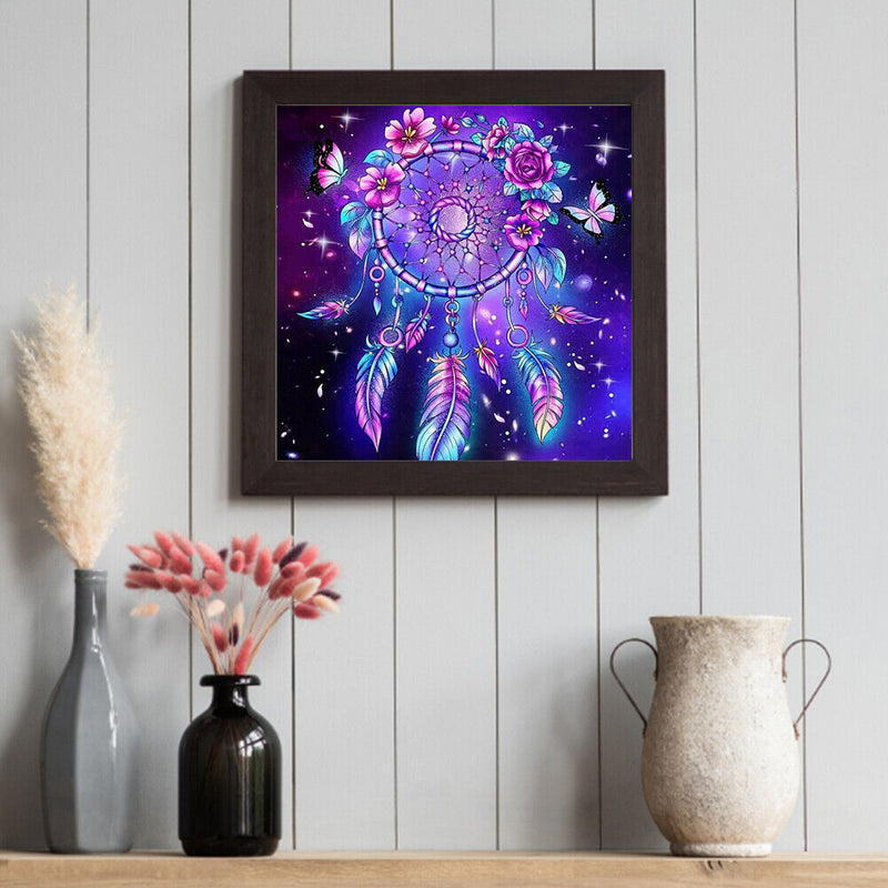 5D DIY Diamond Painting Kits Full Round Drill Dream Catcher Mosaic Picture