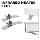 1Pair Bracket Infrared Heating Panel Stand Feet Portable Infrared Heater Stand~