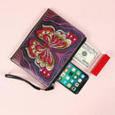 DIY Butterfly Special Shaped Diamond Painting Creative Wristlet Bag Zipper Purse
