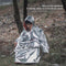Waterproof Hooded Rain Poncho Raincoat Outdoor Hiking Bike Cycling Rainwear UK