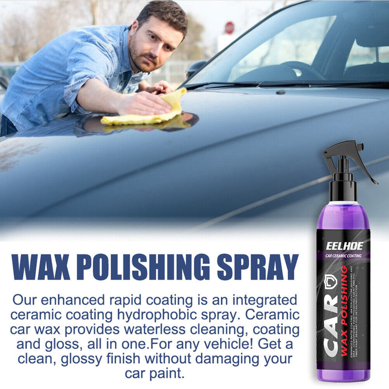 Car Wax Cleaning Polishing Spray Auto Decontamination Coating Agent Wax Cleaner