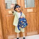 #A Children Cartoon Dinosaur Backpack Kindergarten Preschool Toddler Boys Ruck