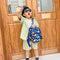 #A Children Cartoon Dinosaur Backpack Kindergarten Preschool Toddler Boys Ruck