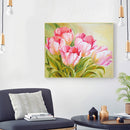 Tulip/Sunflower Oil Paint By Numbers DIY Canvas Wall Picture Craft Home Decor