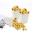 7*7*11.5cm Popcorn Boxes Mini Cute Card Food Red and White Striped 20PCS N E6B4