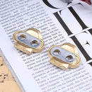 1 Pair MTB Bike Self Inhibition Quirle Lock Plate Pedal Cleat Cycling Peda