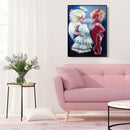Angel Devil Cross Stitch Mosaic Embroidery 5D Full Drill DIY Diamond Painting