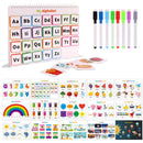 Toddler First Busy Books with 8 Colored Pens Baby Toys Book Sensory Toys Animal