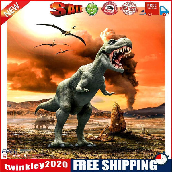 5D DIY Full Drill Diamond Painting Dinosaur Cross Stitch Embroidery Mosaic
