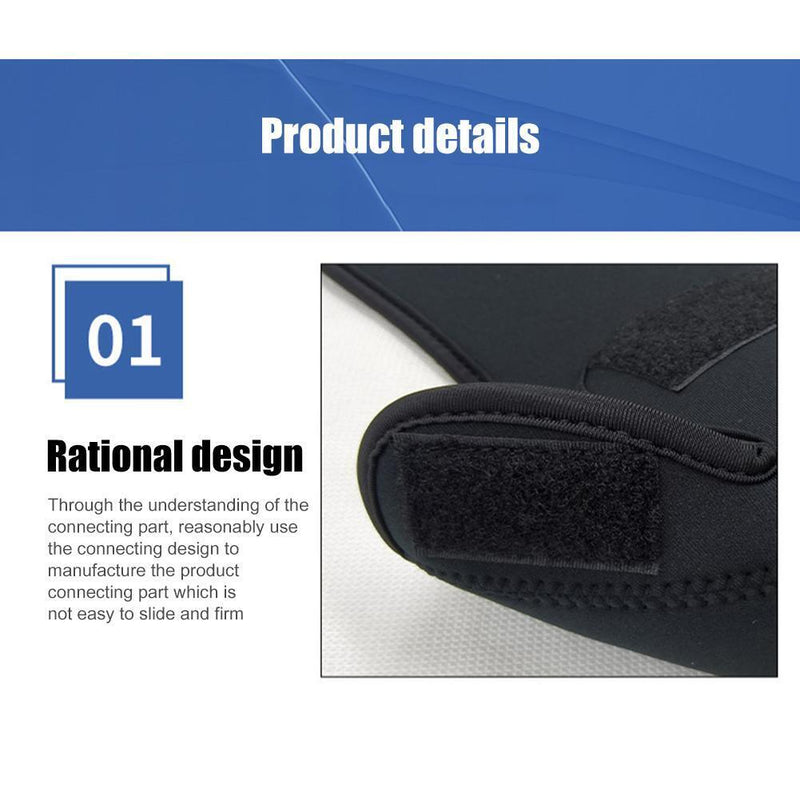 Neoprene Baitcasting Fishing Reel Cover Bag Waterproof Protective Case (M)