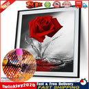DIY 5D Diamond Painting Embroidery Flower Rose Cross Crafts Stitch Decor Newly