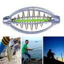 2PCS Spring+Lead Fishing Thrower Carp Fishing Catapults Fishing Bait Cage Newly