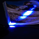 10pcs Mini Portable UV LED Flashlight Violet Lamp Light Torch(Blue light)