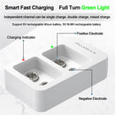 Intelligent Battery Charger For 9V Ni-MH/Ni-Cd/Li-ion Rechargeable Batteries