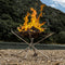 Outdoor Camping Fire Rack Grill Folding Detachable Barbecue Grill (Medium) Newly