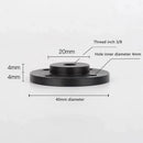 Swante Aluminum Alloy Wood Fixed Base Camping Table Desk Fixing Base for Ou