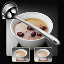 Colander Soup Oil Separation Grease Colander Filter 304 Stainless Steel Spoon