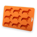 Dachshund Food Grade Kitchen Utensils For Candy Mold Dog Shaped Ice Cube Tray