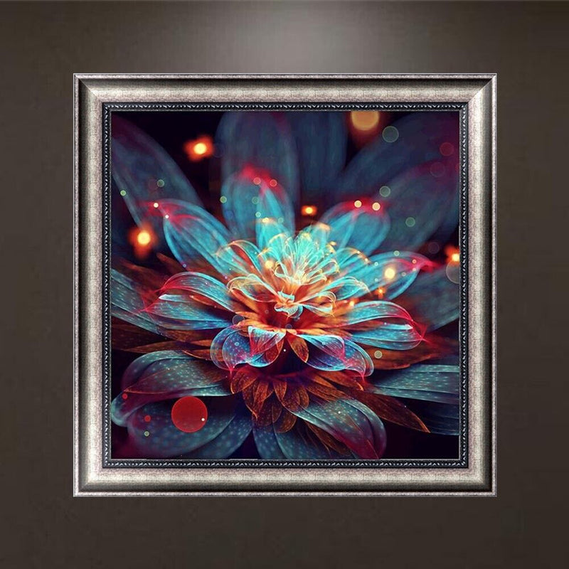5D DIY Diamond Embroidery Painting Magic Flower Cross Stitch Home Decor