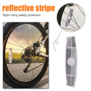 Fish Shaped Bike Safety Spoke Reflector MTB Bicycle Wheel Rim Reflective Clip