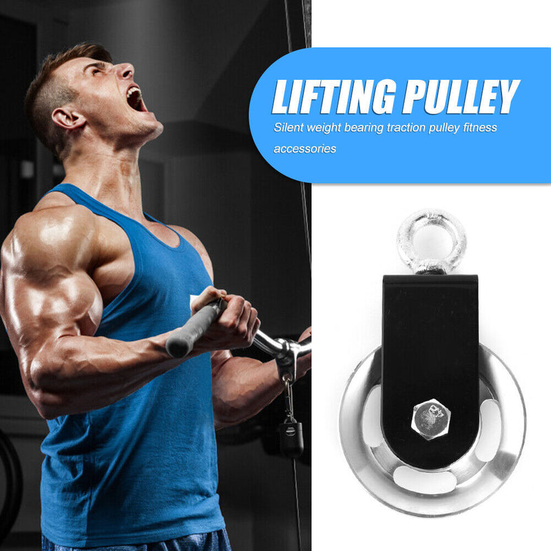 Mute Fitness Strength Workout Lifting Pulley Bearing Heavy Workout Equipment