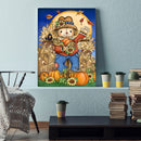 Diamond Painting DIY Halloween scarecrow Full Round Drill Rhinestone Kit