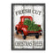Full Cross Stitch 11CT Christmas Tree Car Stamped Embroidery DIY Needlework