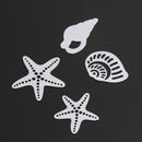 4pcs Sea Shells Cutting Dies Stencils for DIY Scrapbook/Photo Steel Newly