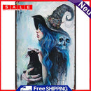Witch Retro Metal Plate Tin Sign Poster Plate Wall Art for Bar Home Accessories