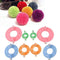 Pompom Maker Kit Knitting Crafts 4 Different Sizes Ball 8PC Making Tools Q5H3