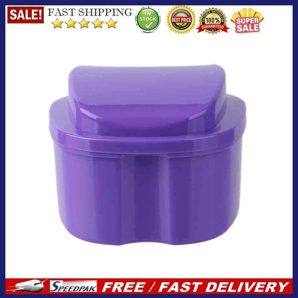 Cleaning Teeth Storage Boxes Oral Denture False Teeth Nursing Net Container